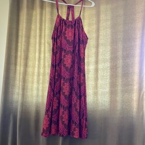 Prana batik coverup sun dress with built in bra